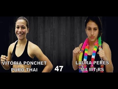 THAI KIDS 10 - Vitória Ponchet (Puro Thai)  X Laura Peres (M4 MT) 47 kg
