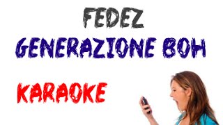 Fedez Generazione boh (Lyrics)