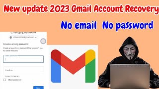 how to recover gmail account without phone number and recovery email 2023