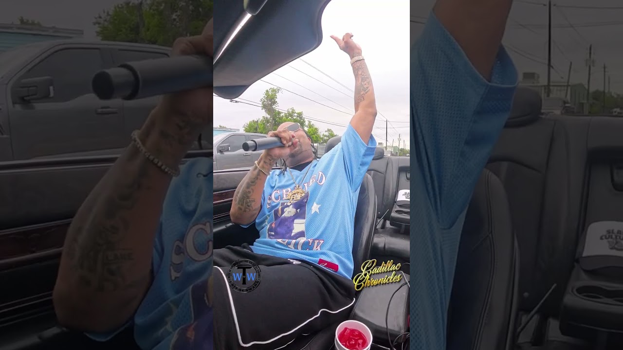 Lil Flip Performs the Houston Classic “Game Over” Inside the Caddy #live #music #performance