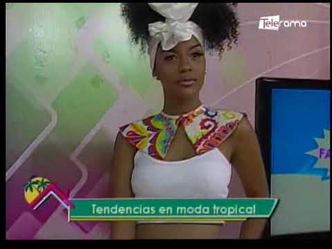 Tendencias en moda tropical