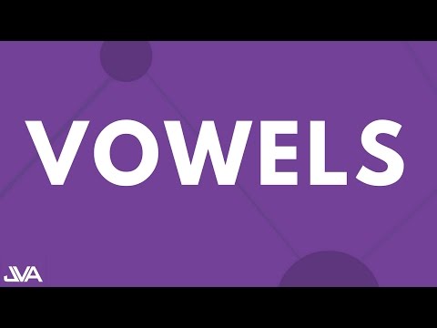 Vowels - Vocal Exercise