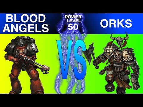 Warhammer 40k 8th Edition Live Battle Report Blood Angels Vs Orks