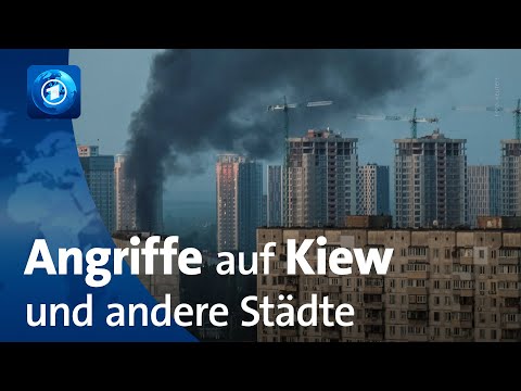Krieg gegen die Ukraine: Erneut Angriffe auf Kiew und andere Städte