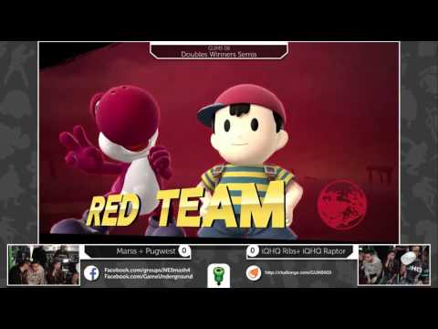 GUMS06 Doubles (Winner's Semis) - Marss + Pugwest vs iQHQ Raptor + iQHQ Ribs