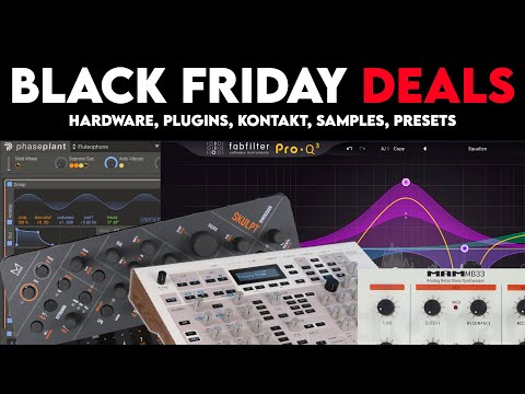 Black Friday Plugin Deals & Music Tech Discounts (Hardware Synths, Pedals...)