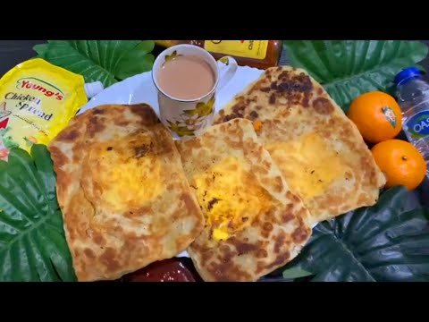 Yummyyyy Paratha Recipe | Chicken Cheese Paratha Recipe | Bakery Style Cheese Paratha at Home