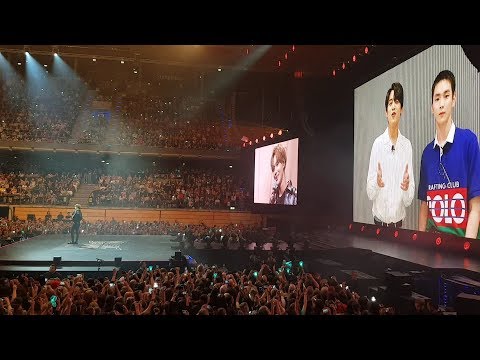 KBS Music Bank Berlin - TaeMin (feat. Minho & Key on Screen) from SHINee - I Want You - Fancam