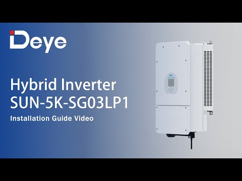 Установка Deye 5 кВт с аккумулятором Deye