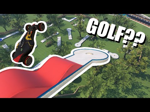 MINIGOLF in Trackmania | RPG with Snowman