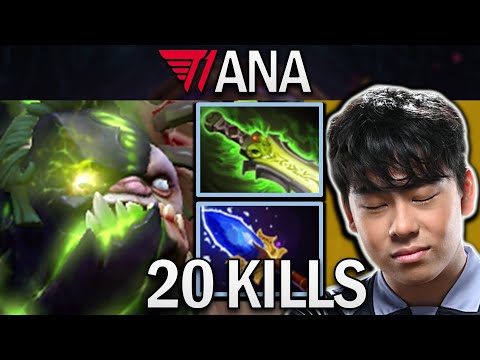 Pudge Dota 2 Gameplay T1.Ana with 20 Kills and Aghanims - Ethereal Blade #dota2 #dota2gameplay