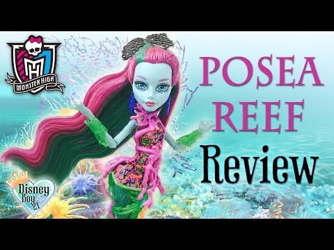 Monster High Posea Reef Doll Review & Unboxing | Great Scarrier Reef