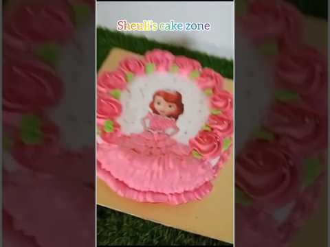 doll cake#dollcake#cakereel #trendingcake #viralbaking #birthdaycake #homemadecake #cakevideo