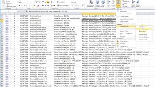 Export list of file names from Windows Explorer folder tree to Microso