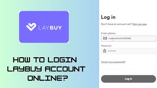 How to Login Laybuy Account Sign In LayBuy Online Pc