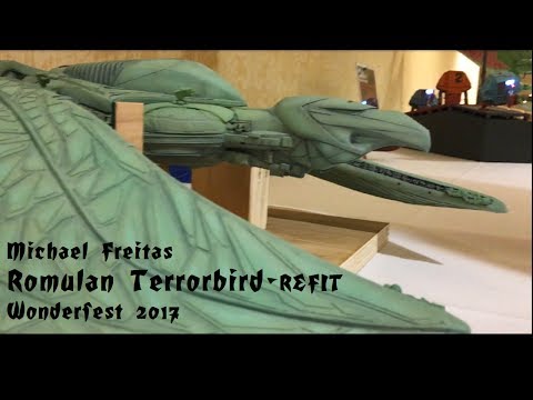 Michael Freitas's -  Romulan Terrorbird refit - Wonderfest 2017