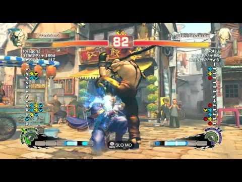 SSF4 2012 Sagat (toragon3) vs Gen (rokotsu) Japanese Ranked Matches