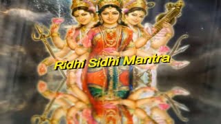 Mantra For Extreme Good Luck - Riddhi Siddhi Stotr