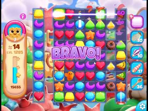 Cookie Jam Blast Level 1285 - NO BOOSTERS 🍪 | SKILLGAMING ✔️