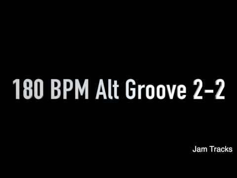 180 BPM Alt Groove 2-2 - Jam Tracks (Drums Only)