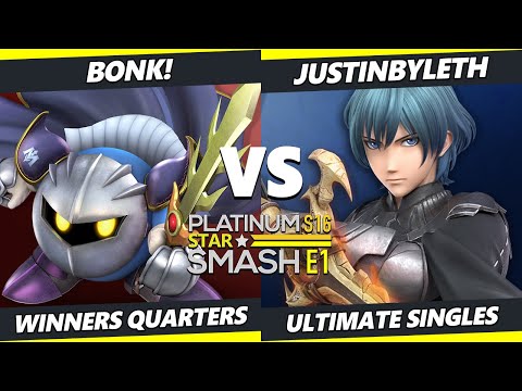 PSS S16:E1 - BONK! (Meta Knight) Vs. justinbyleth (Byleth) SSBU Ultimate Tournament
