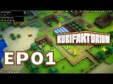 Let's Play Kubifaktorium EP01 - Our first colony!