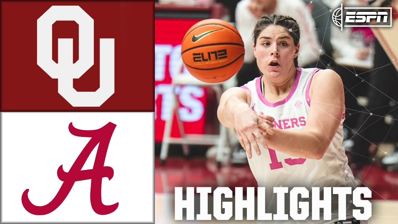 Oklahoma Sooners vs. Alabama Crimson Tide | Full Game Highlights | ESPN College Basketball