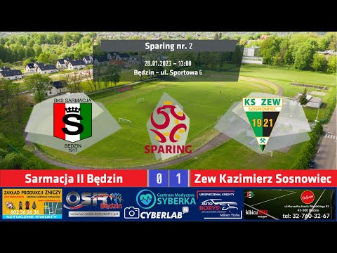 Sparing: Sarmacja II Będzin 0:1 (0:0) Zew Kazimierz Sosnowiec