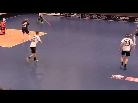 Innebandy/Floorball 2018 03 24 Mullsjö AIS - Borås IBF Thunder (J) Målvakt/Goalie saves/highlights