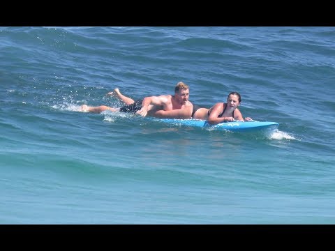 Lifeguard William Bigelow to the Rescue - Bronte Beach - Filmed by Cora Bezemer