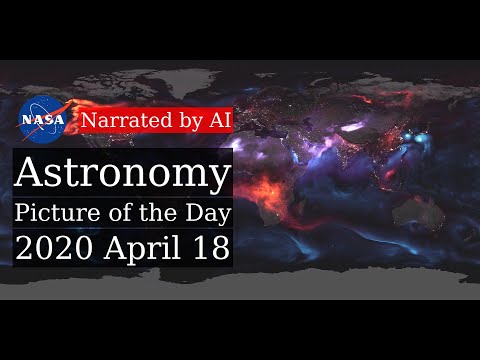 APOD: 2020-04-18 - Just Another Day on Aerosol Earth (Narrated by Emma)