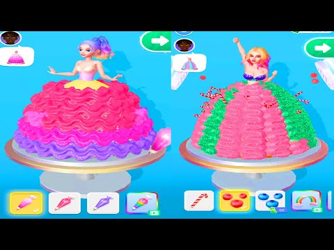 Icing On The Dress Game 👗💓💃 BIG UPDATE! All Levels - iOS / Android Mobile Gameplay