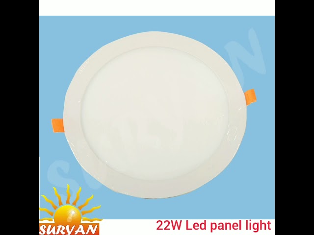 LED PANEL LIGHTS - 22W Led Panel Light - 3 IN 1 - Square / Round ...