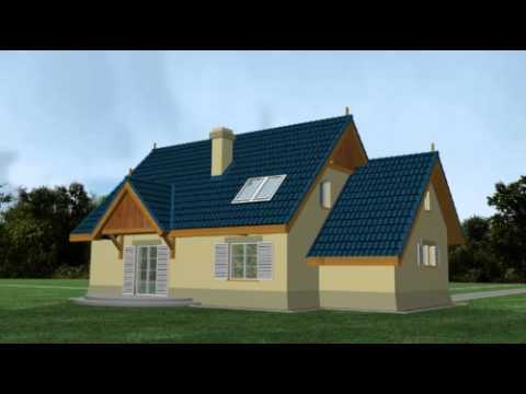 Słoneczko z garażem - projekt domu pracowni Horyzont