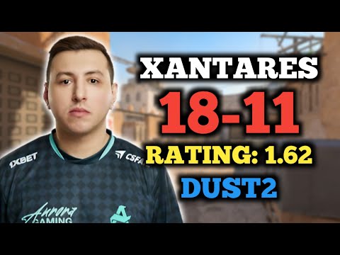 XANTARES (18-11) AURORA vs GAMERLEGION (DUST2) IEM KRAKÓW 2026 STAGE 1