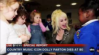 Dolly Parton, country music legend and cultural icon, dead at 80