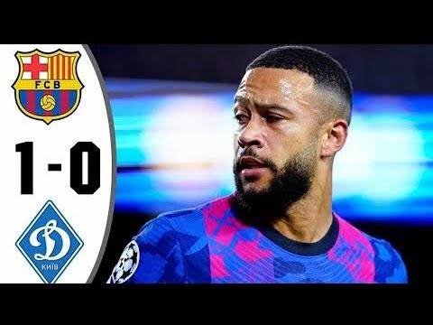 Barcelona 1-0 Dynamo Kiev | Extended Highlights | UEFA Champions League 2021-22 Season