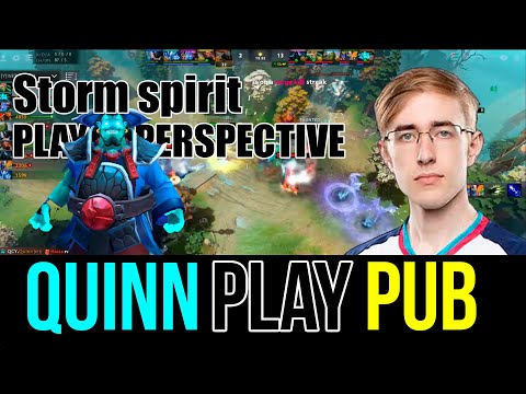 Storm Spirit QCY.Quinn [CCnC] Player perspective GAMEPLAY #Dota 2