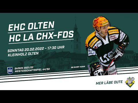20.02.2022 EHC Olten - HC La Chaux-de-Fonds
