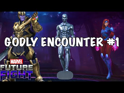 SURFING WITH DA BEST !! Silver Surfer x Jean Grey & Thanos !! | Marvel Future Fight