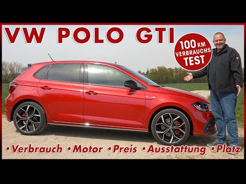 VW POLO GTI (207 PS) 100 km Verbrauch Test Fahren Reichweite Preis Deutsch Review 2022