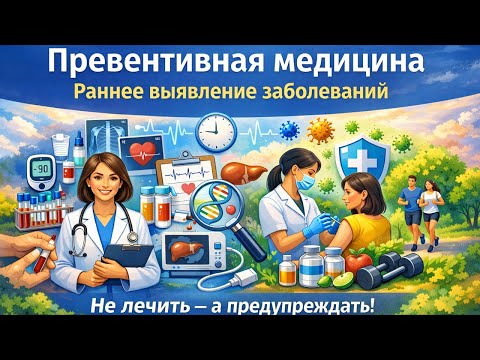 Превентивная медицинаРаннее выявление заболеванийНе лечить — а предупреждать!