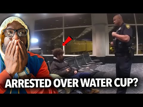 "Should've Shut Your Mouth, Now You'll Miss Your Flight..." Airport Police Arrest Man Over Water Cup