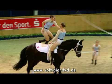 Juniorteam Brakel I - Team 02 - DJM Voltigieren Aachen 2017