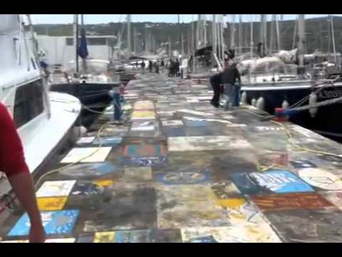 Milanto 46 Nautor Swan - Horta painting