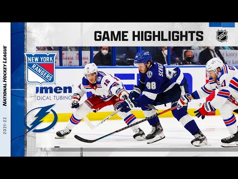 Rangers @ Lightning 12/31/21 | NHL Highlights