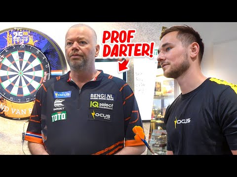 WIJ DOEN EEN DART CURSUS MET RAYMOND VAN BARNEVELD! 🎯