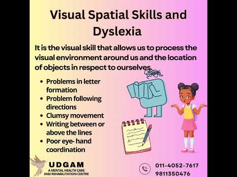 Visual-Spatial Skill and Dyslexia | Udgam Mental Health Care and Rehabilitation Centre