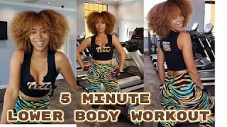 5 Minute Lower Body Workout