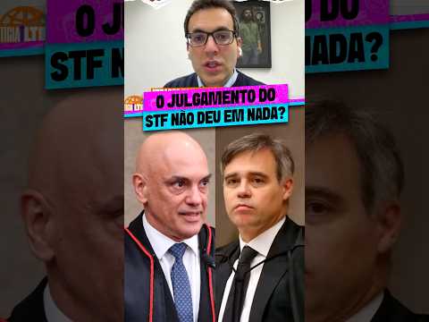O JULGAMENTO DE ALEXANDRE DE MORAES NÃO DEU EM NADA?